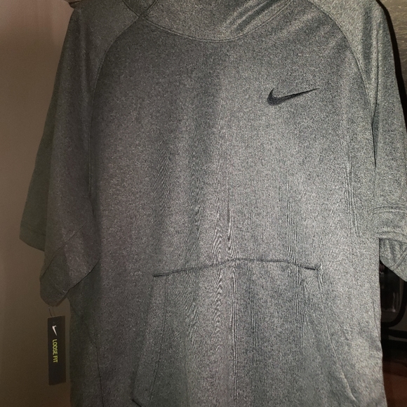 Men's Short-Sleeve Basketball Hoodie Nike - Picture 8 of 15